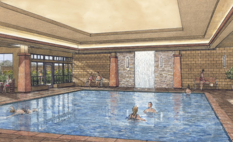 Trillium Wood Retirement Community - Pool