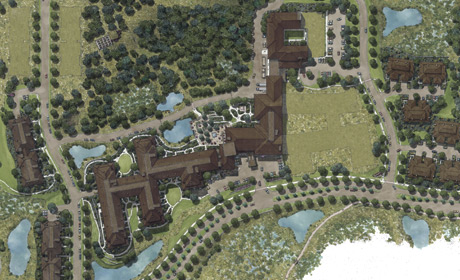 Trillium Wood Retirement Community - Site Design